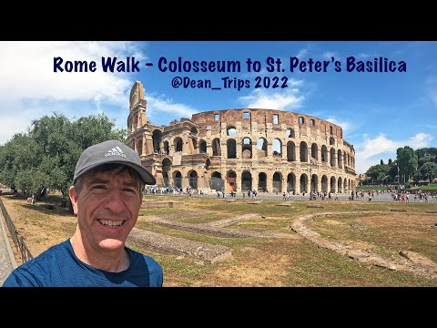Rome Walk - Colosseum to St. Peter's Basilica