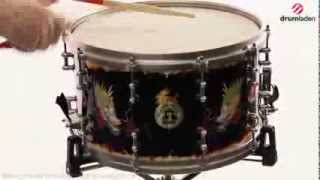 Video thumbnail for Ddrum Vinnie Paul Signature Snaredrum 14" x 8" by Drumladen