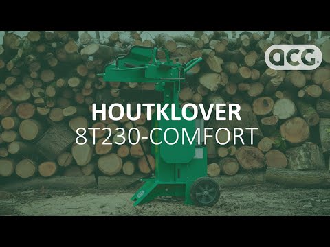Houtklover 8T230-COMFORT | ACG® Houtklovers #acg #houtklover #holzspalter #comfort