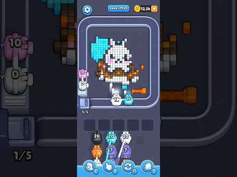 Pixel Flow Level 2938 Walkthrough