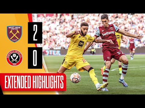 West Ham United 2-0 Sheffield United | Extended Premier League highlights