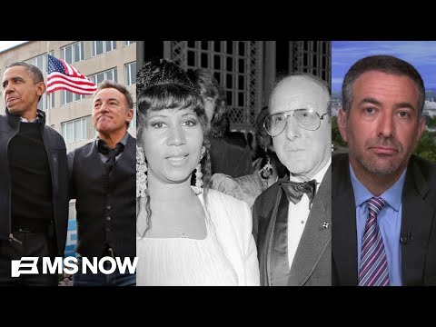 Obama & Bruce hail music titan Clive Davis: See TV eulogy by Ari Melber on MS NOW