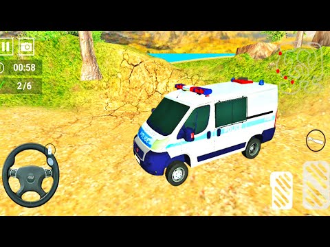 Offroad Police Van 2020 - Police Jeep 2020 | Mountain Driving Game | Racing Games - Android Gameplay
