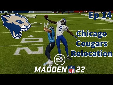 Madden 22 Chicago Cougars Relocation Franchise | Ep 14 | We Just Saw The CATCH of the SERIES!!