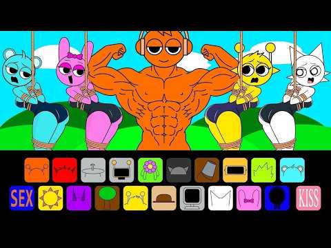 Incredibox Sprunki Sinner Edition But WITH LOVE SUS MOD! Mroona and Wyrum - New version