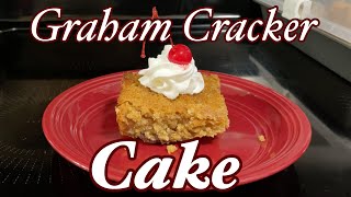 Graham Cracker Cake