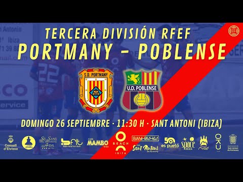 TERCERA RFEF: SD Portmany - UD Poblense EN DIRECTO