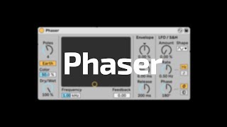 Video thumbnail for All About Ableton Audio Effects - Phaser by Beat Lab