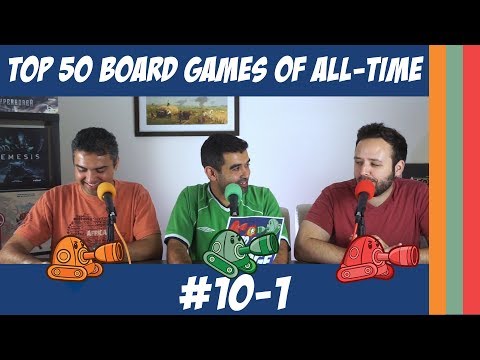 Top 50 Board Games of All-Time: 10-1