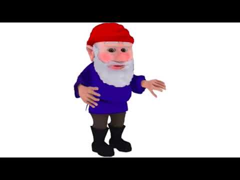 La bambina gli tira un sasso, è uno gnomo armato di ascia! - Animazione