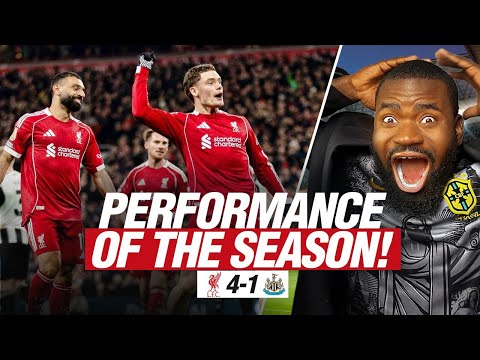 My Favourite Liverpool Performance This Season 😭❤️ | Liverpool 4-1 Newcastle Reaction.