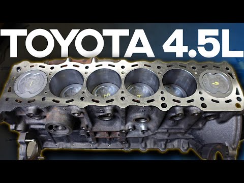 Engine Bottom End Rebuild EXPLAINED: Toyota Land Cruiser 80 1FZ-FE 4.5L