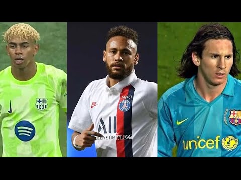 Lamine Yamal Vs Neymar Vs Messi - Dribbling Record Performances In The UCL