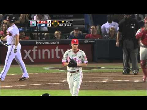 2011/05/13 Phillies pitch out of jam