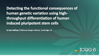 Detecting the functional consequences of human genetic variation using high-throughput differentiation of human induced pluripotent stem cells