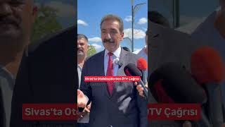 Sivas'ta otobüsçülerden ÖTV çağrısı