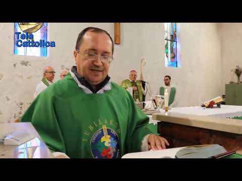 Serv. insediamento nuovo parroco a Motta Montecorvino 19 11 2019 - TG Telecattolica