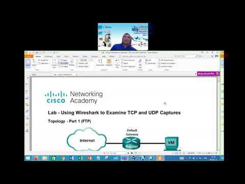 Cisco Cyberops Associate - Lab 10.4.3 - Using Wireshark to Examine TCP and UDP Captures