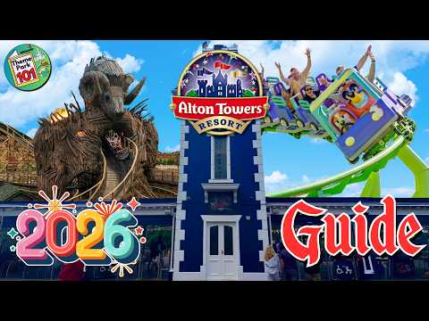 Video: Alton Towers RIDES & ATTRACTIONS - 2026 - UK's BEST Theme Park