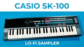 Video thumbnail for Casio SK-100 sampling keyboard by Alfonse