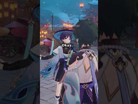 nahida takes the wanderer to lantern rite | genshin impact skit #15