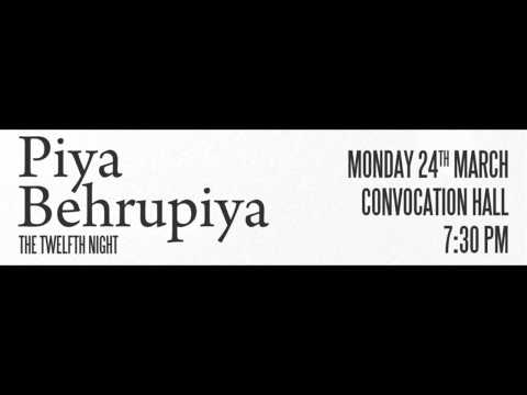 Piya Behrupiya Voice Promo