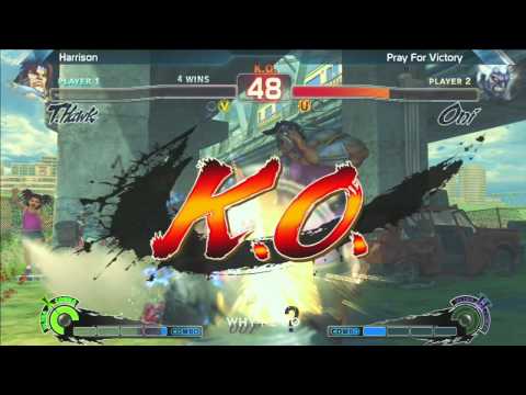 SSF4: Harrison vs Pray For Victory - Why Me Dojo? 007