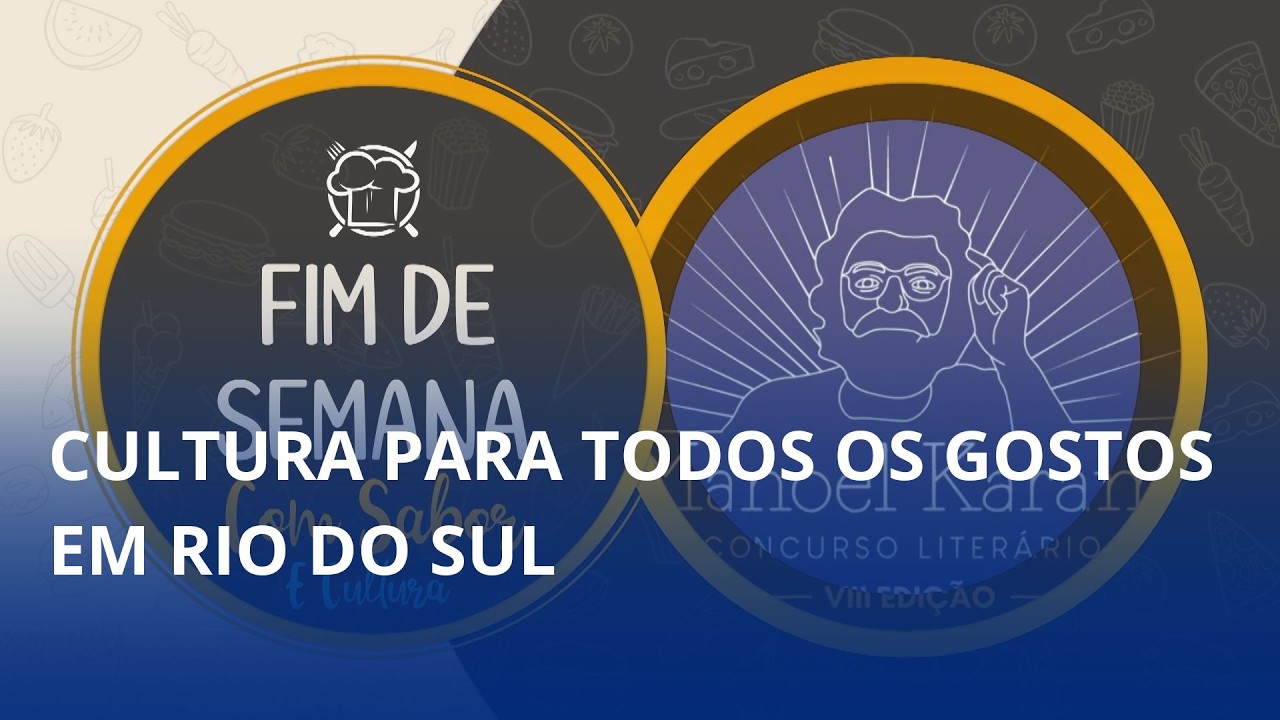 🎭Rio do Sul respira cultura neste fim de semana