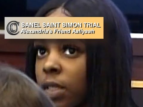 SANEL SAINT SIMON TRIAL 👯‍♂️ - Alexandria's Friend Aaliyaah (2018)