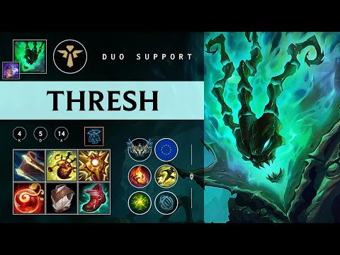 Thresh Support vs Nautilus - EUW Challenger Patch 26.02