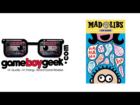 The Game Boy Geek Reviews Mad Libs: The Game