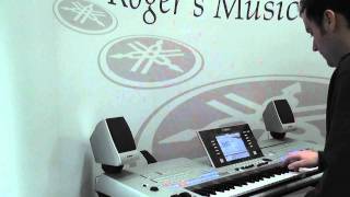 Video thumbnail for James Woodcock and the Yamaha Tyros4 Keyboard by Pixel Refresh