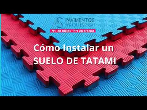 Suelos de Tatami Instalación