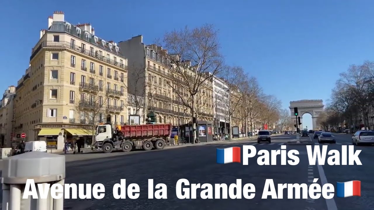 ????Paris Walk Avenue de la Grande Armée????