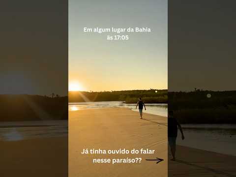 Barra de Mogiquiçaba - Praia de Mogiquiçaba - Fim de Tarde Bahia - Belmonte - Praia deserta
