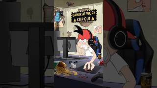 Take the Dog Out!🐶 #2danimation #animation #gamer