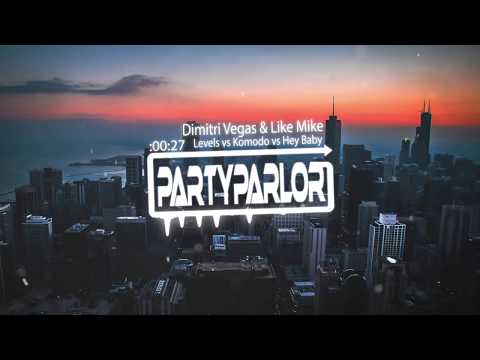 Levels vs Komodo vs Hey Baby - Dimitri Vegas & Like Mike Mashup Tomorrowland 2017
