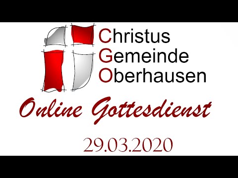 CGO Online Gottesdienst 29.03.2020