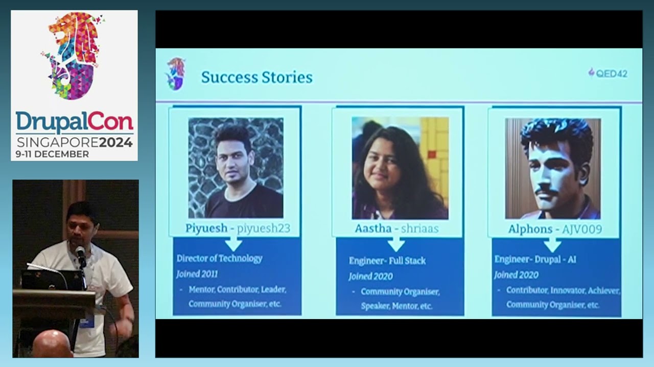 Maximizing Potential: Our Journey with Drupal Internships at QED42