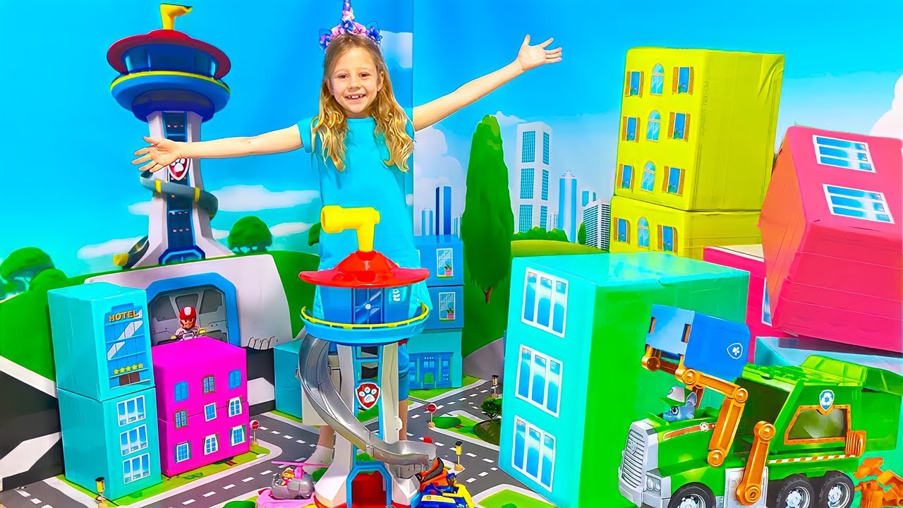 Putar video Nastya learns how to reuse on Earth Day with the PAW Patrol Toys. Useful story for children sekarang Nastya learns how to reuse on Earth Day with the PAW Patrol Toys. Useful story for children