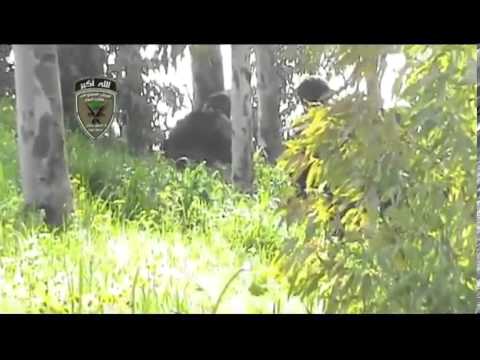 رباط عناصر كتائب الحمزة على اتستراد دمشق حماة