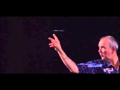 Phil Taylor Throw In Slow Motion Courtesy Of Target Darts