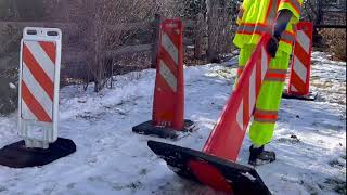 Setting Up a Taper with Vertical Panels + Taking It Down