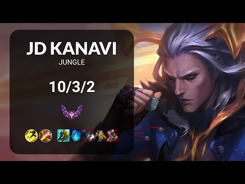 JD Kanavi Viego vs Lee Sin JUNGLE - KR MASTER Patch 13.13