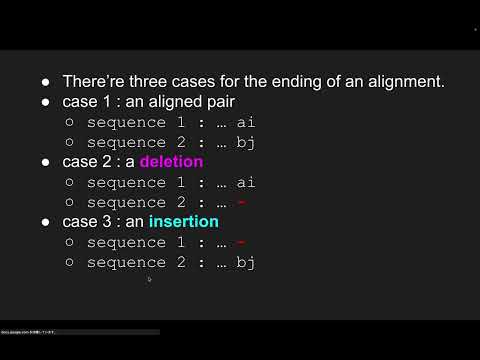 [CSIE5028][Algorithms for Biological Sequence Analysis][an affine-gap-penalty example]