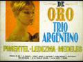 TRIO ARGENTINO - FUMANDO ESPERO