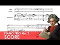 BEETHOVEN Piano Trio No. 2 in G major (Op. 1, No. 2) Score