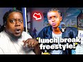 BabyChiefDoit Lunch Break Freestyle REACTION