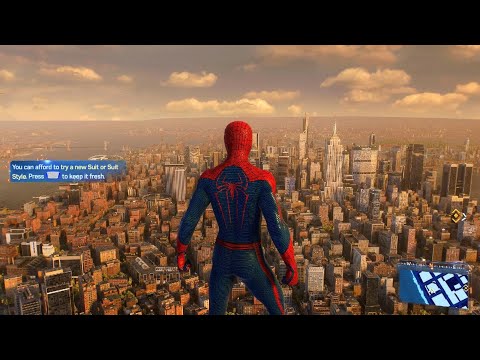 Spider-Man 2 - Swinging Across New York | 4K HDR Ray Tracing PS5