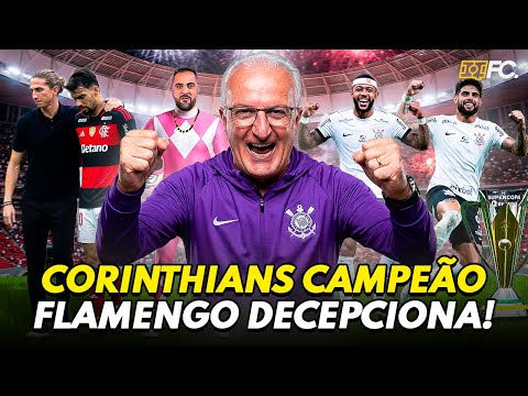 CORINTHIANS CAMPEÃO SOBRE O FLAMENGO; SÃO PAULO JOGA SANTOS PRA DEBAIXO DA TABELA - QUEBRADA FC